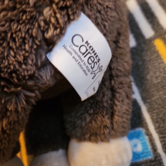 Kohl's Cares Stuffed Moose Plush stuffed animal toy Book Buddy Preschool Kinder - Picture 4 of 5